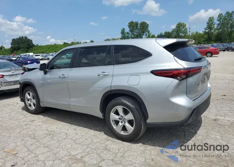 2023 Toyota Highlander L z USA, uszkodzony, nr VIN 5TDKDRAH1PS005009